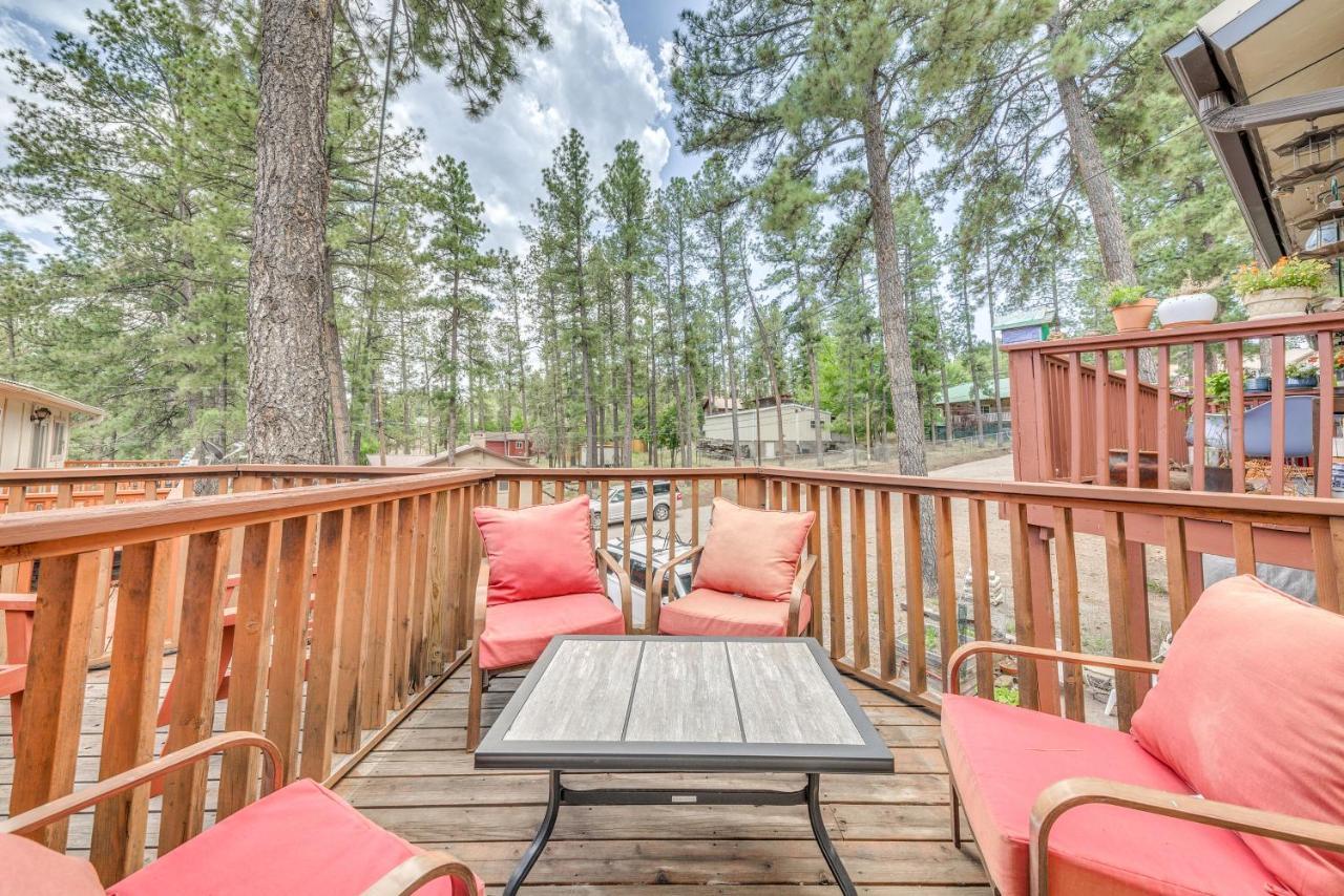 Ruidoso Home With Balcony About 16 Mi To Ski Apache! エクステリア 写真