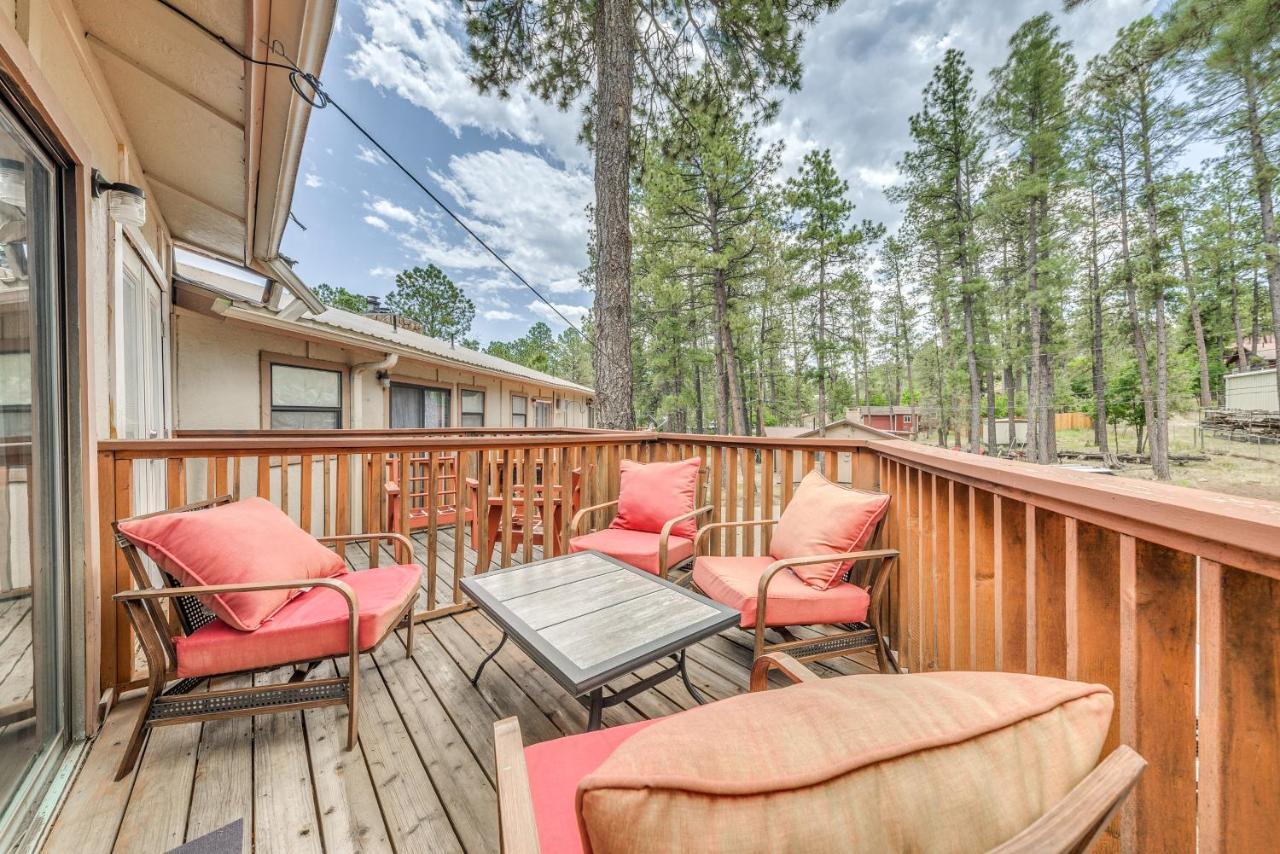 Ruidoso Home With Balcony About 16 Mi To Ski Apache! エクステリア 写真